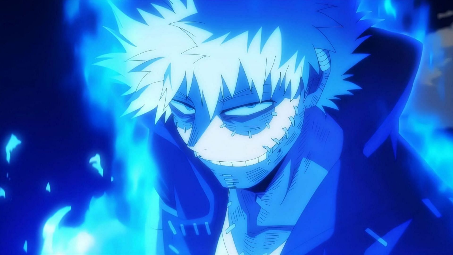 One of the ISFP anime characters, Dabi (Image via Bones)